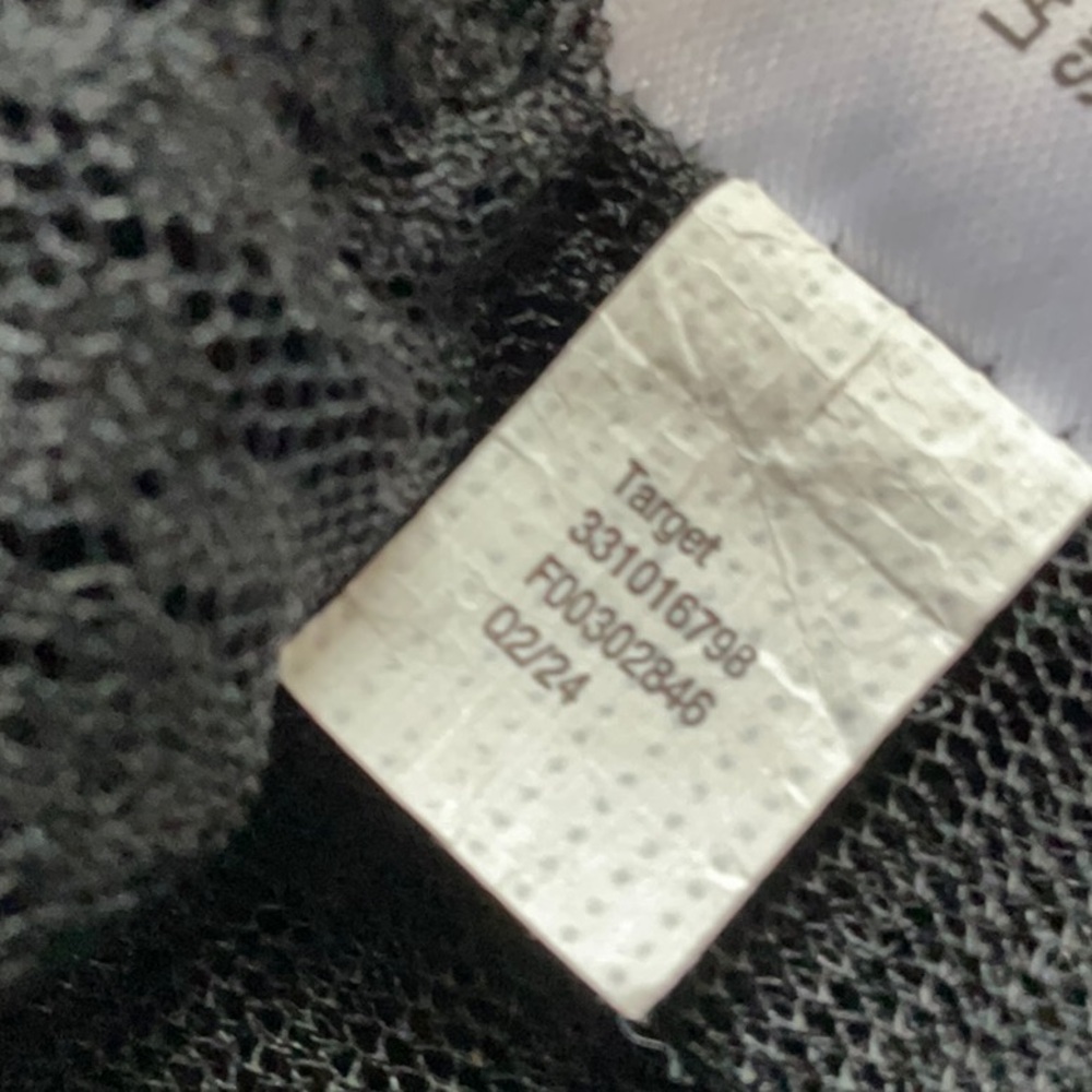 Wild Fable Black Sheer Lace Top - Picture 7 of 7